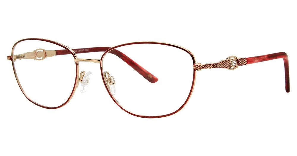Sophia Loren SL964 Eyeglasses - Gold/burg. - view 2